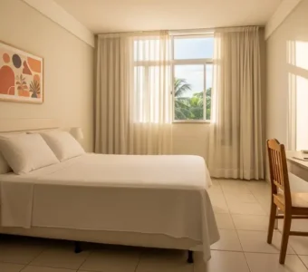 Lista de 3 pousadas com café da manhã em Maceió