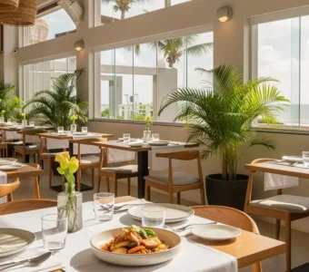 Veja 3 restaurante em Ponta Verde em Maceió – AL